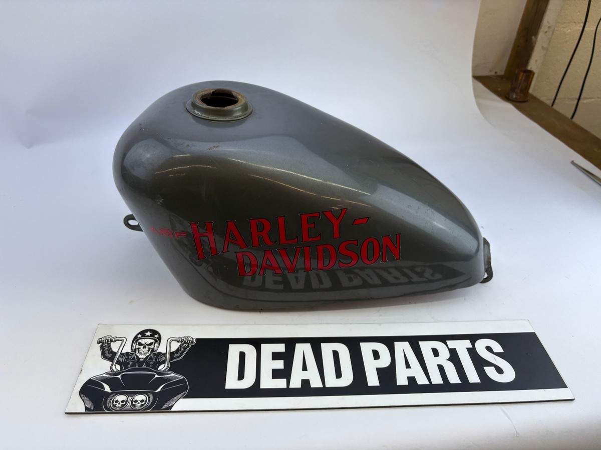 Harley OG AMF gray silver peanut Sportster gas fuel tank | eBay