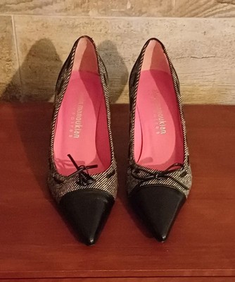 Neue ALAIN MANOUKIAN Leder Pumps - EUR 37 - UK 4 - US 4,5