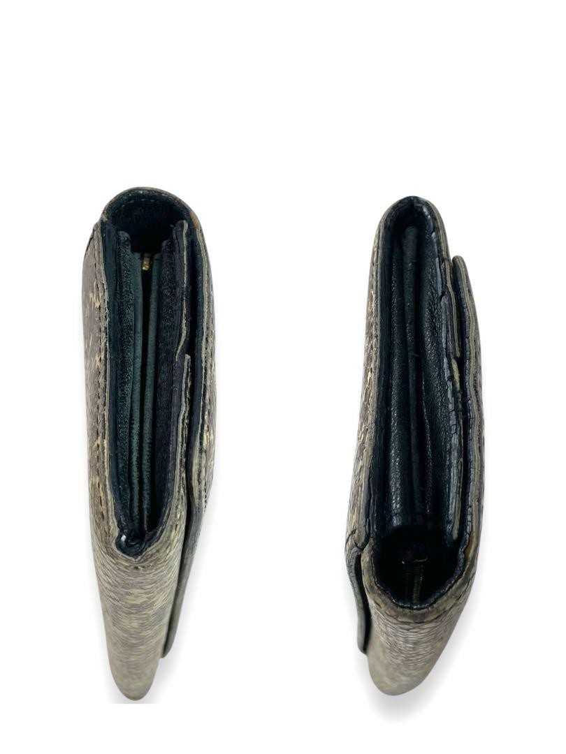 Celine Women Accessories Rare Python Leather Long… - image 4