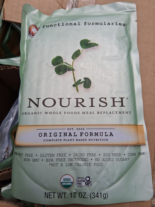 Nourish Organic Tube Feeding Formula Functional Formularies Lot Of 23 Pouches