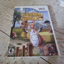 Nintendo Wii Chicken Shoot 2007 Video Game w/Manual