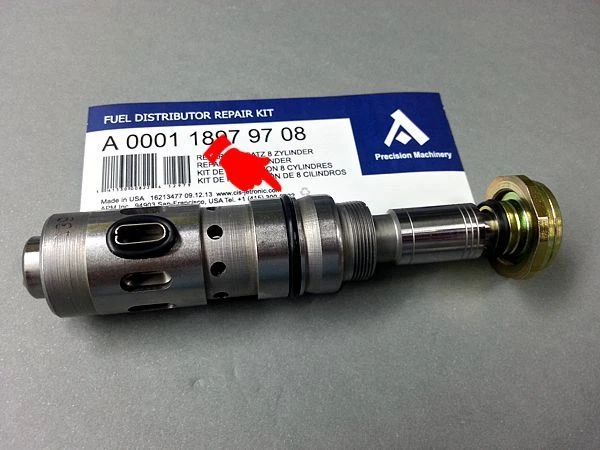 Ремонтный комплект для распределителя топлива Bosch 0438101018 Mercedes 500SL 560SEL R107/W126 - Изображение 3 из 4