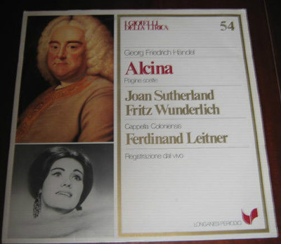 I Gioielli Della Lirica Lp '' ALCINA '' Longanesi Periodici n° 54