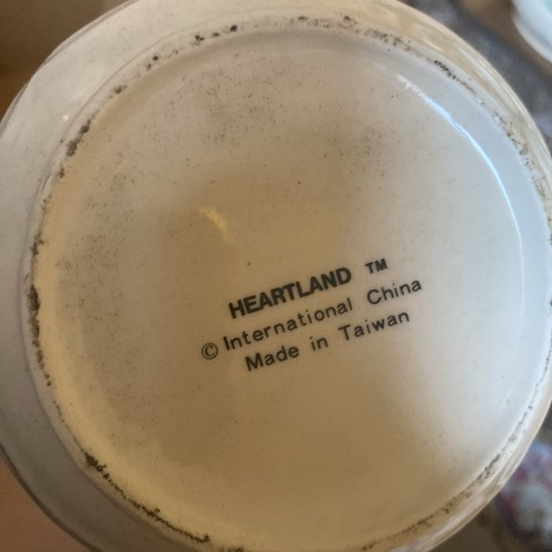 Vintage International China Heartland 4er Set Keramik Küche Kanister sehr guter Zustand - Bild 9 von 9
