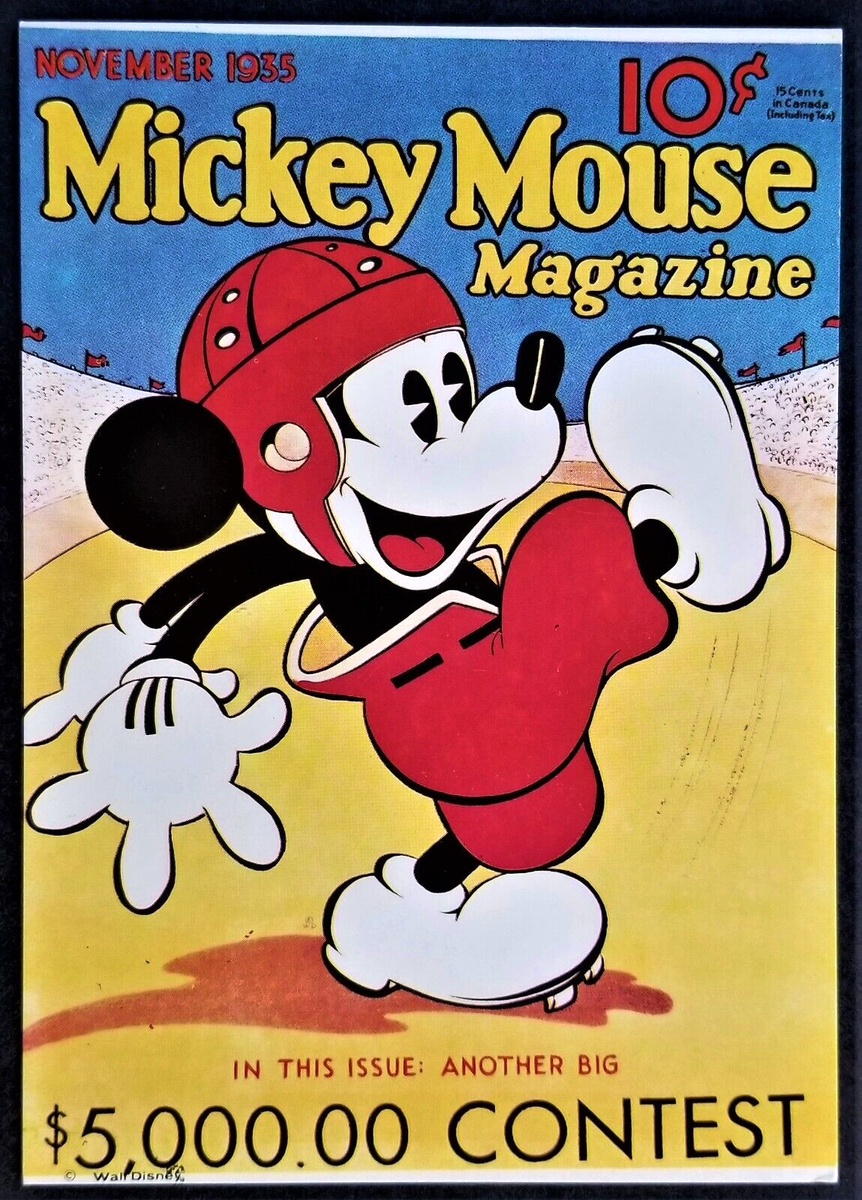 MICKEY MAGAZINE 1955 №233 Mickey Magazine Walt Disney Comic Belgium Dutch 1955 #233 | eBay