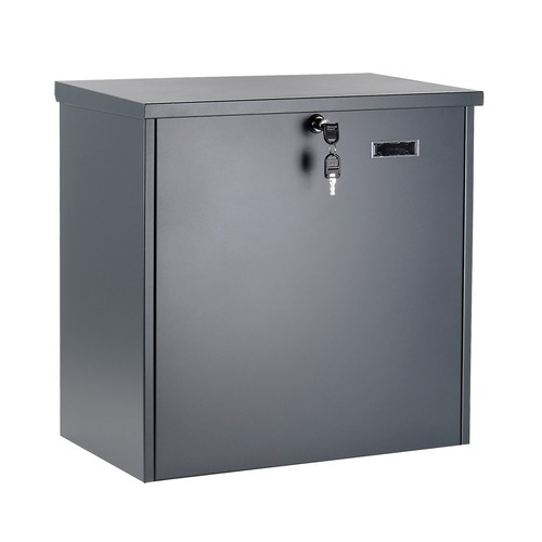 TTCassetta postale per pacchi 50,8x31,5x50cm Box grigio per lettere e pacchetti - Afbeelding 2 van 9