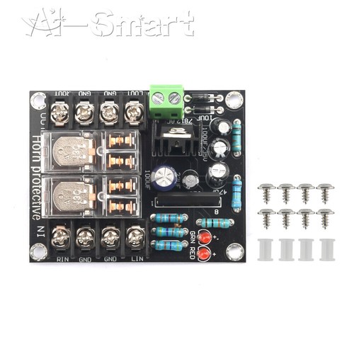 UPC1237 Stereo Speaker Protection Board Delay Boot Circuit Module AC 12V-18V - Afbeelding 9 van 12