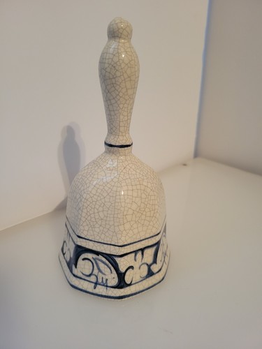 Rare Potting Shed Dedham Pottery Bunny Rabbit Bell 1994 - Picture 11 of 14