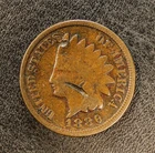 1886 TYPE 2 Indian Head Cent