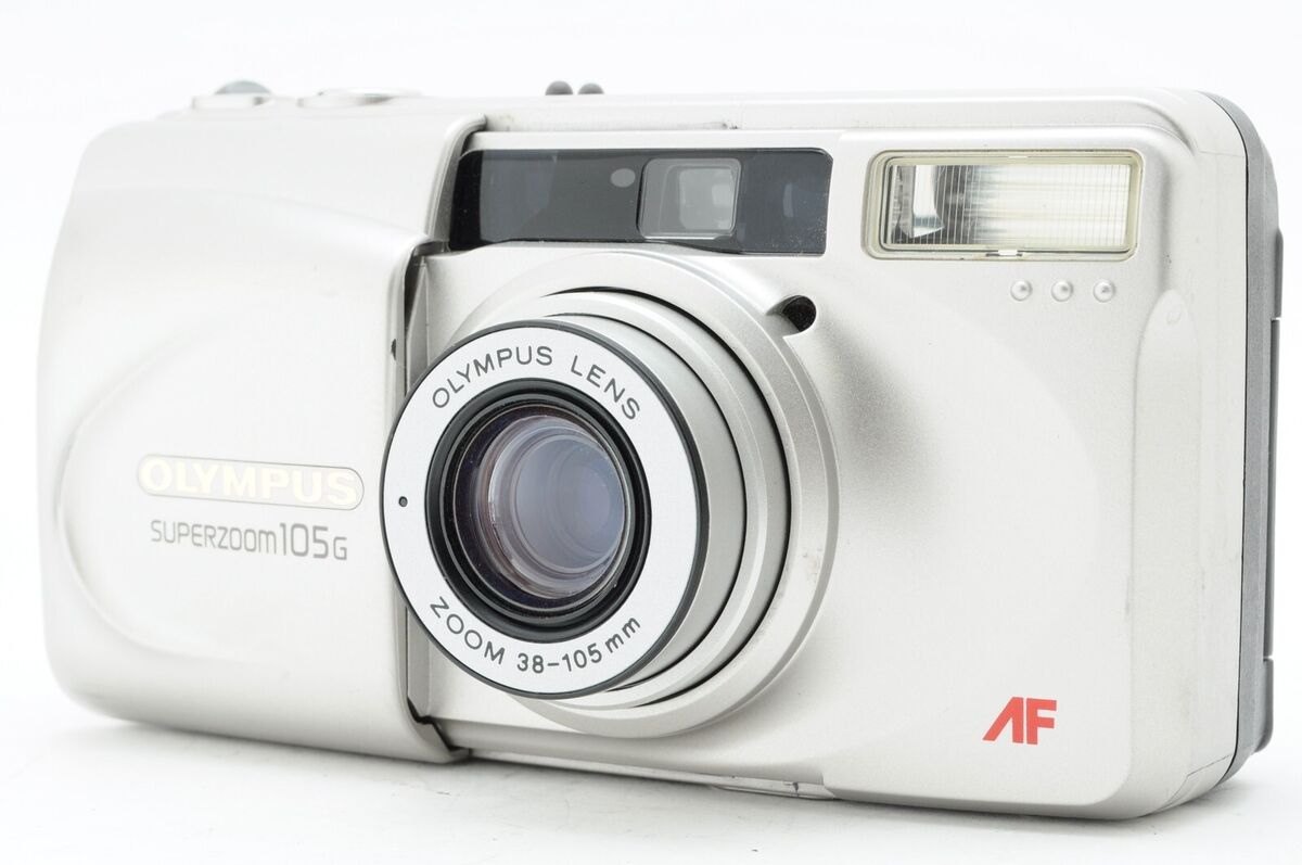 NEAR MINT】 Olympus Super Zoom 105G 35mm Point & Shoot Film NEAR MINT】 Olympus Super Zoom 105G 35mm Point & Shoot Film