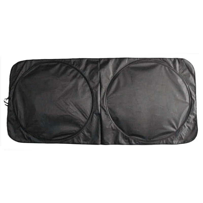 Parabrisas delantero de coche bloqueos rayos protector solar cubierta parasol Foto 3 de 4