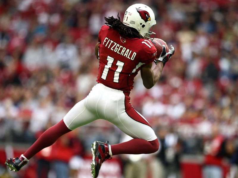 Larry Fitzgerald Arizona Cardinals authentic Reebok stitched red L 11 jersey NEW - Image 3 of 4