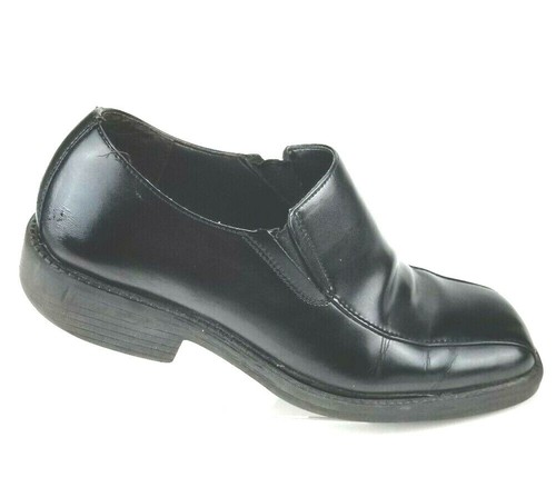 Axcess Claiborne Slip On Loafers 11 M Slip On Leather Bicycle Toe Black - Picture 5 of 11