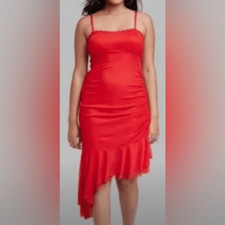 NWT  WILD FABLE Size: L” Red Hot Dress
