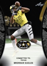 25 ct lot Brennan Eagles 2018 Leaf US Army All American Rookie Cards
