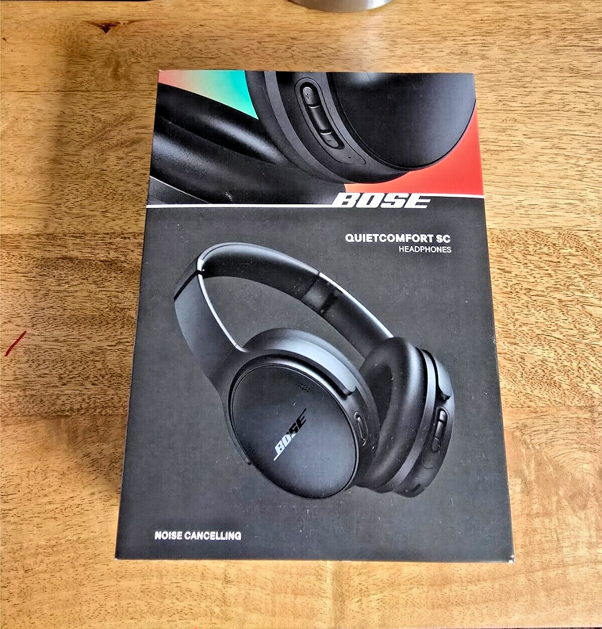 Bose QuietComfort SC Over-Ear Bluetooth Noise Cancelling Headphones Black SEALED-image