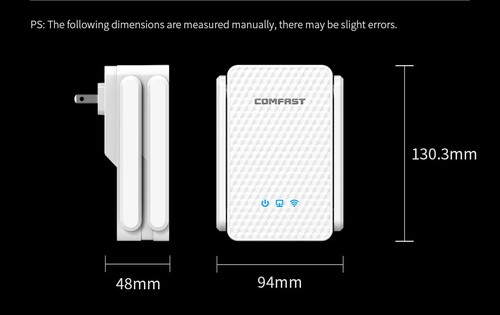 WIFI 6 Gigabit Wireless Extender 2.4/5Ghz Dual Band Signal Booster Repeater New - 第 20/25 張圖片