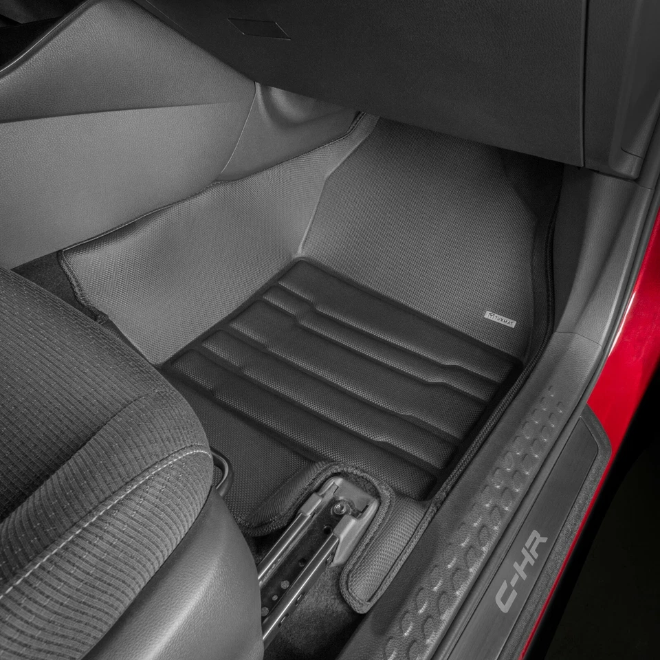 TuxMat Custom Floor Mats for Toyota C-HR - 2017-2023 - Full Set Foto 3 de 4