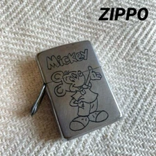 Vintage Mickey Mouse Vietnam Zippo for Parts