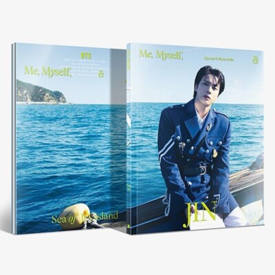 BTS SPECIAL 8 PHOTO-FOLIO ME, MYSELF AND JIN [SEA OF JIN ISLAND] Photo Book+GIFT