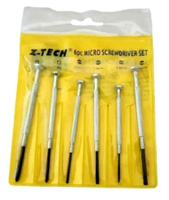 Z-tech Micro Screwdriver Set Of 6
