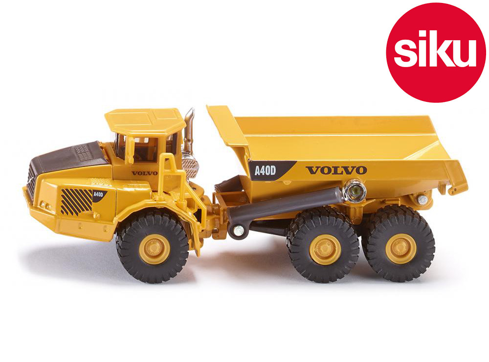 Siku 1877 Volvo A40D Articulated Dump Truck 3 Axle Tipping Bed Die