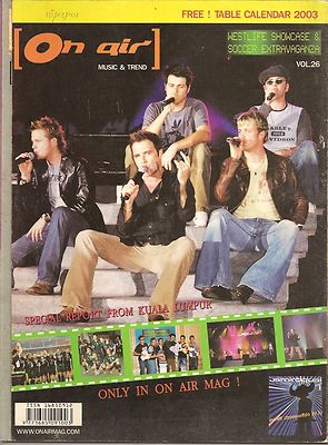 2003 Vintage Westlife Keanu Reeves Justin Timberlake Simple Plan Book MEGA RARE!