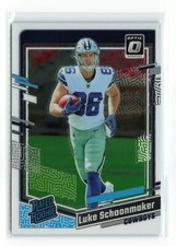 Luke Schoonmaker #227 2023 PANINI OPTIC COWBOYS ROOKIE RC