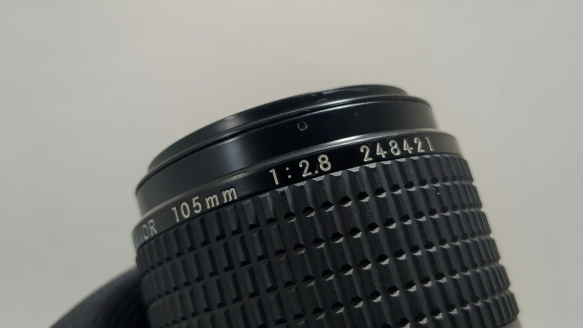 Nikon Ai-s Micro Nikkor 105mm f/2.8 [Near Mint] MF Lens From JAPAN