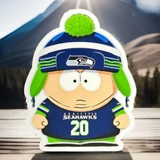 Seattle Seahawks Jersey X Cartman South Park NFL Vinyl Die Cut Sticker 3”