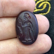 Wonderful Unique Ancient Roman Agate Cabochon King Intaglio