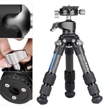 New Leofoto LS-223C Table-Top/Mini Tripod Carbon Fiber for Camera with case