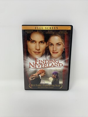 Finding Neverland (DVD, 2005, Full Frame) Johnny Depp, Kate Winslet