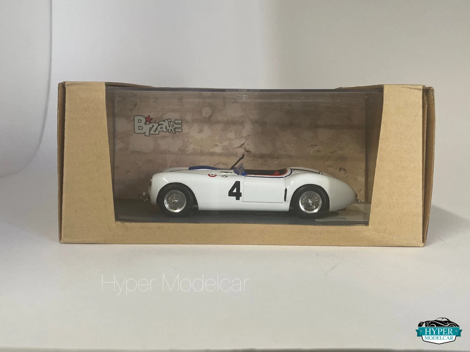 BIZARRE 1/43 CUNNINGHAM C-2R #4 WHITE LM 1951 ART. BZ25 - Immagine 4 di 4