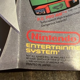 Dance Aerobics (Nintendo Entertainment System, NES 1989) CIB Box Damaged Poster