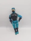 Vintage 1991 GI Joe Mortal Kombat Sub Zero 3.75" Figure Clear Movie Version