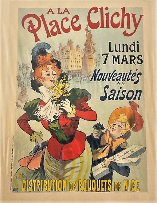 MAITRES DE L'AFFICHE ORIGINAL VINTAGE POSTER LA PLACE CLICHY BY
