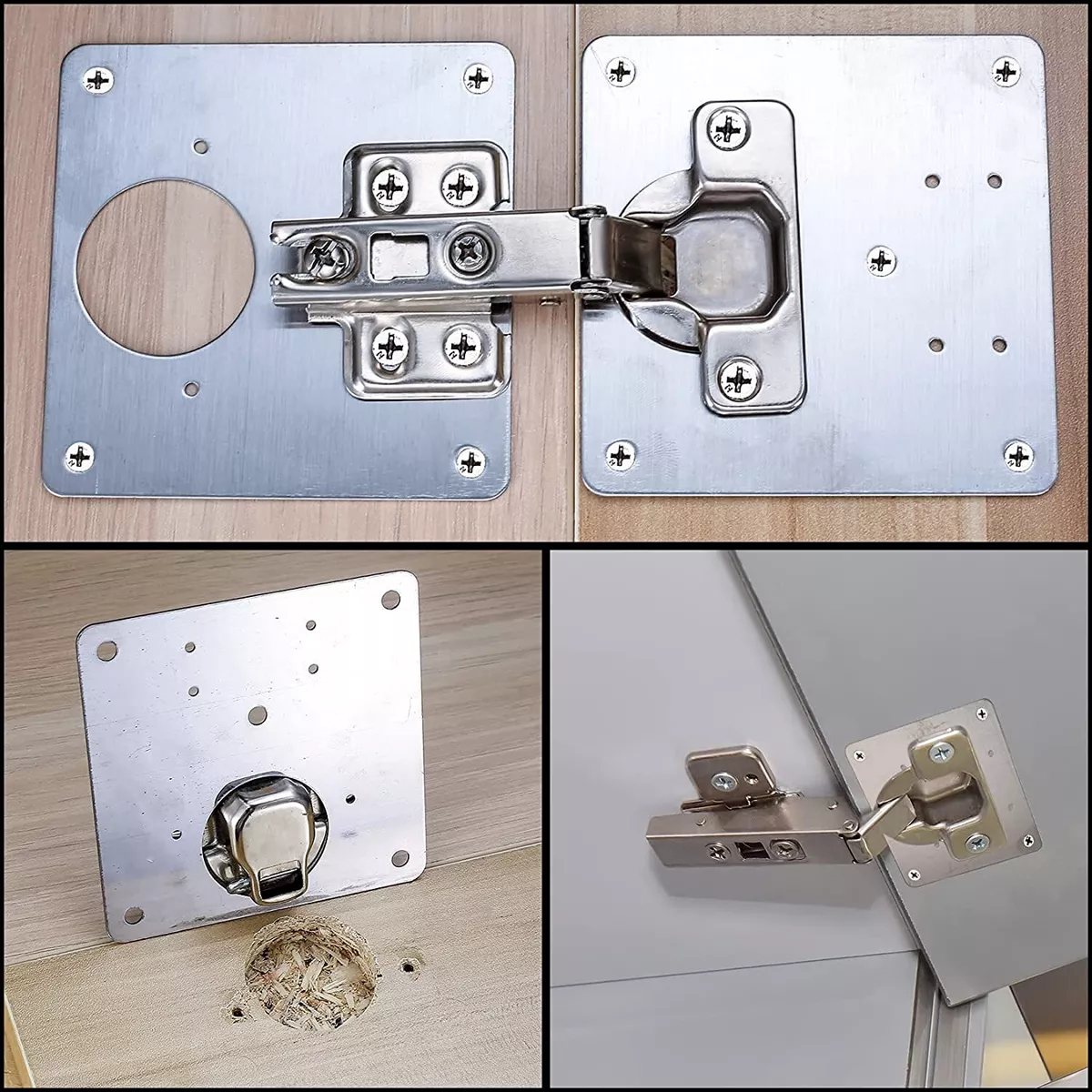 Kitchen cupboard on sale door hinges