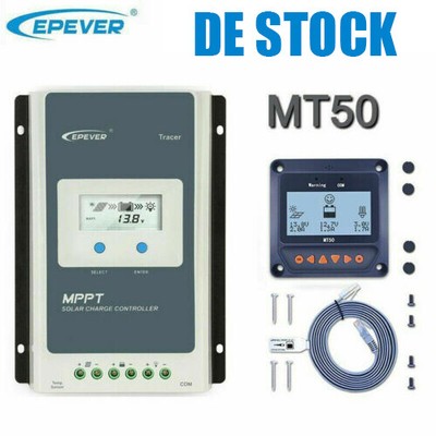 EPEVER MPPT Solar Laderegler TracerAN 20A,30A,40A or eBox or MT50 Zubehör