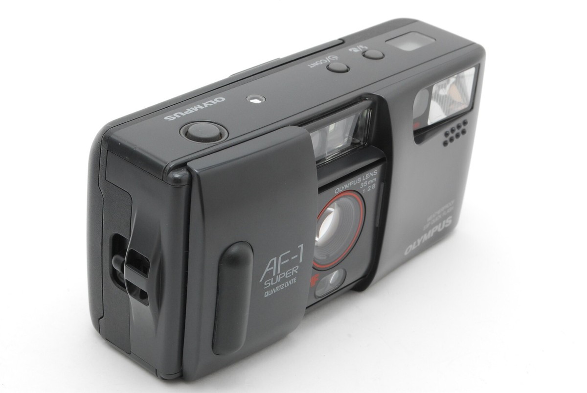 【C-121】動作品 OLYMPUS AF-1 SUPER QD MINT] OLYMPUS AF-1 Super QD AF 35mm Point & Shoot Camera