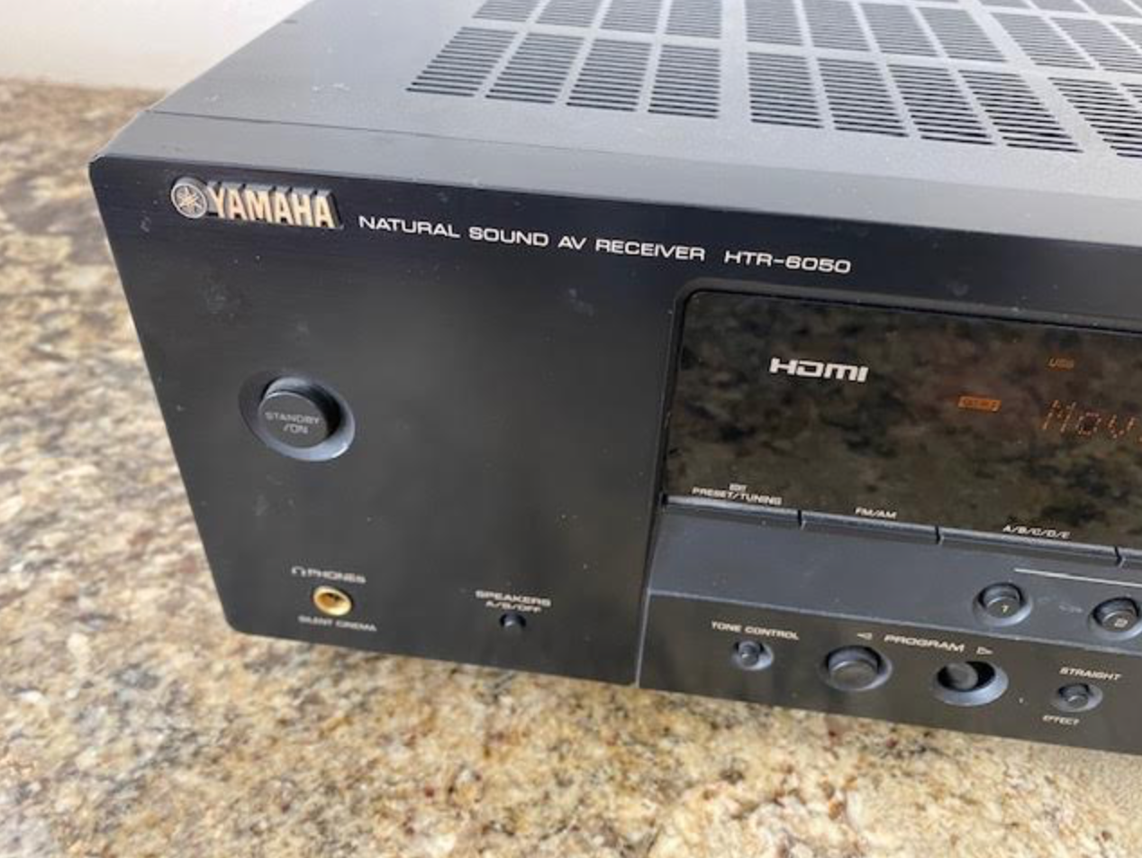 Yamaha HTR6050 HDMI Receiver Amplifier Tuner Surround eBay