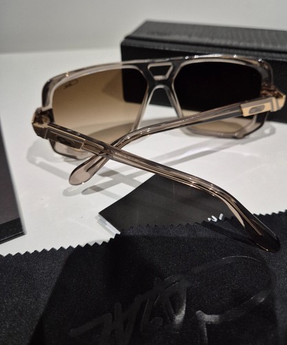 New Authentic Cazal 627 Legend brown-gold/ brown gradient lens Square glasses - Picture 2 of 7
