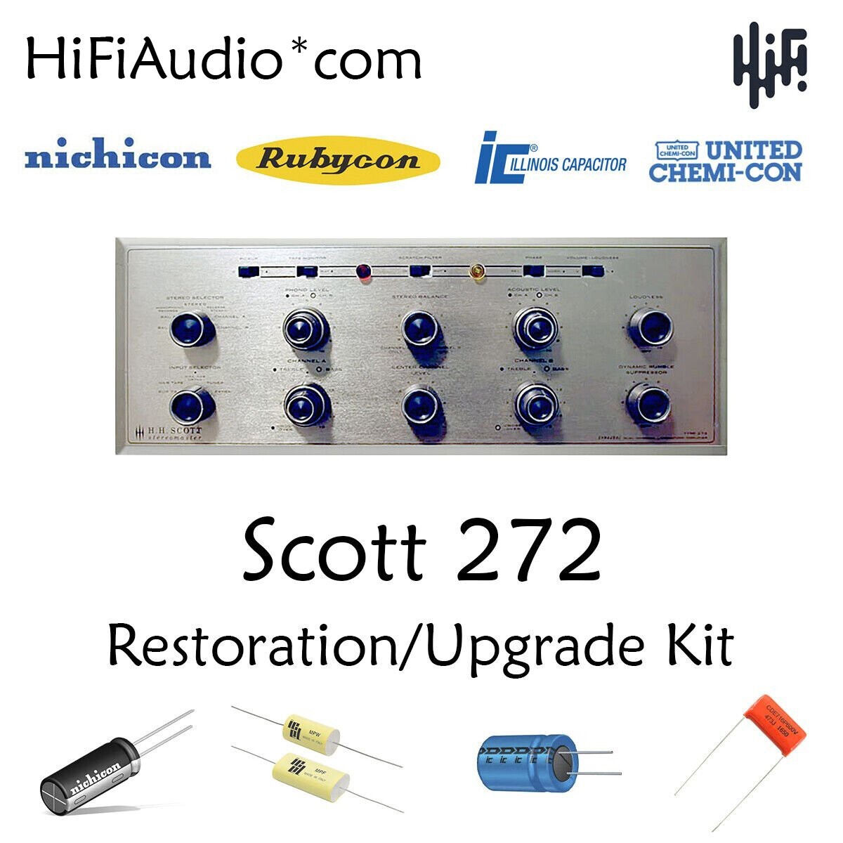 Scott 272 vintage audio equipment - eBay listing photo 2