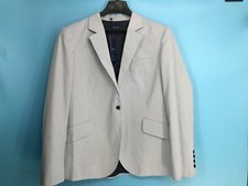 Faconnable Classic Jacket Blue White Stripes Nwt Size 14