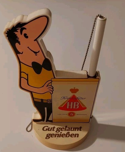 HB MÄNNCHEN Werbeartikel 'BRUNO' Thekendisplay Kiosk 60er Jahre Vintage - Bild 2 von 10