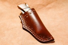 Custom Leather Sheath for Buck 110