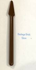 NEW Lego Classic BROWN SPEAR / PIKE Minifig Weapon - Castle Knights - RARE