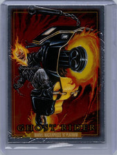 2024 Skybox Marvel Masterpieces '92 Platinum GHOST RIDER #37