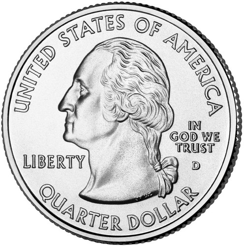 US Mint Roll Quarters Guam GU 2009 D - Picture 2 of 3