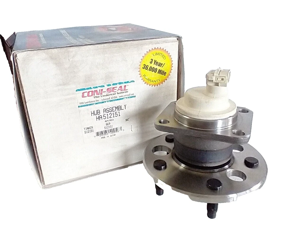 NUEVO Conjunto de cojinete de eje y buje trasero CONISEAL HA 512151 Foto 3 de 4